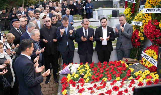 Mustafa Cengiz kabri başında anıldı