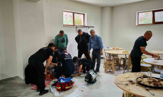 Nefes borusuna yemek kaçan yaşlı adamdan acı haber