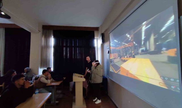 Öğrenciler sektörleri tanıyor