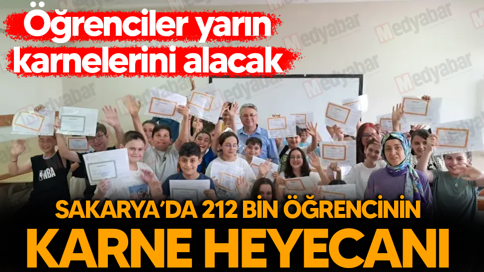 Öğrenciler yarın karnelerini alacak