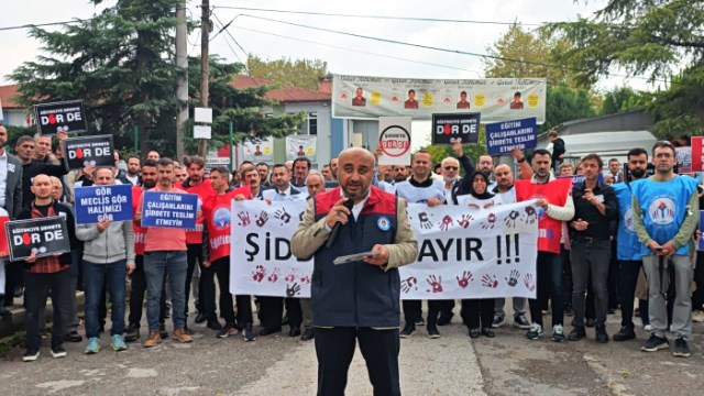 OKULA GELDİ, ÖĞRETMENE SALDIRDI, EMNİYETTE İFADESİ ALINDI SERBES BIRAKILDI !