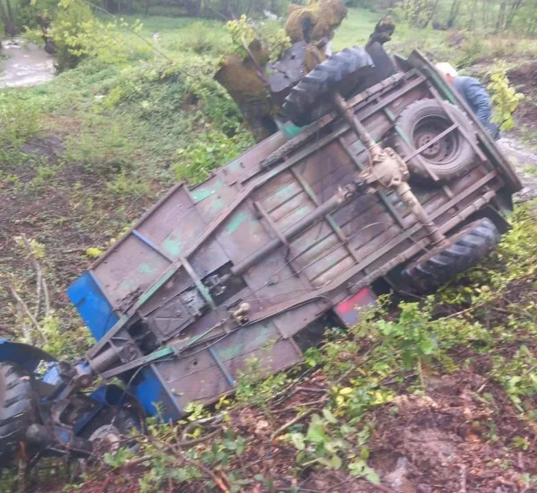 Ordu’da patpat devrildi: 1 ölü