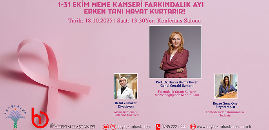 Özel Beyhekim Hastanesi’nden Meme Kanseri Farkındalık Ayına Özel Etkinlik