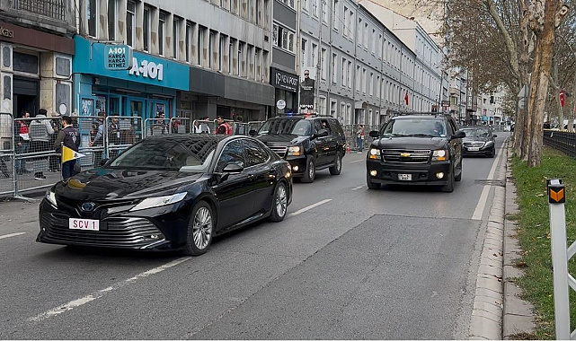 Papa 14. Leo, İznik'e gitmek için Atatürk Havalimanına hareket etti