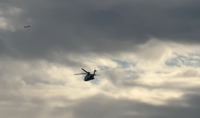Papa 14. Leo'nu taşıyan Helikopter İznik'e hareket etti