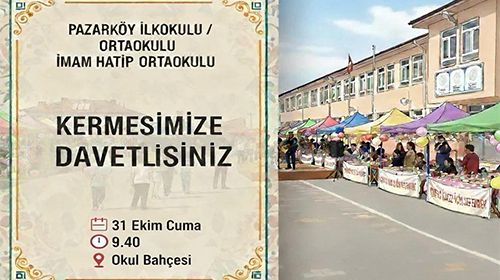 Pazarköy’den Gazze Kermesine Davet