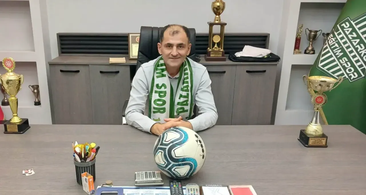 Pazarköy Eğitim Sporda yeni başkan Selim Kurt