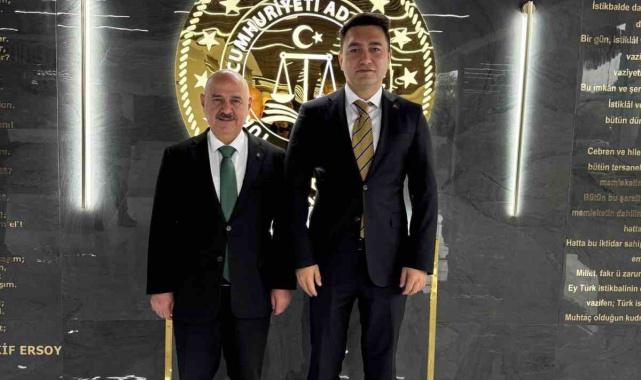 Rektör Sözbir ile Başsavcı Emre bir araya geldi