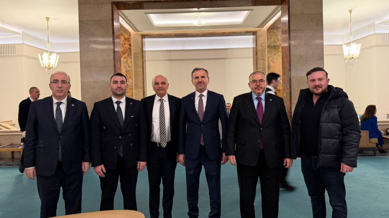 Saadet Partisi heyeti Sapanca Gölü için Ankara'da!