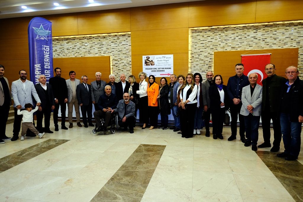 Sait Faik Abasıyanık’a memleketi Sakarya'da duygusal anma etkinliği