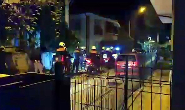 Sakarya'da korku dolu anlar: Tüfek ile defalarca havaya ateş açtı