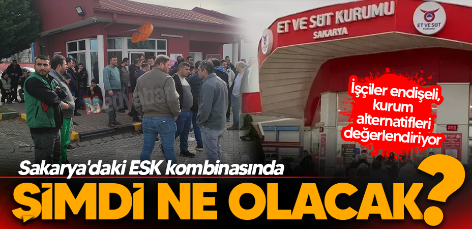 Sakarya'daki ESK kombinasında şimdi ne olacak? İşçiler endişeli, kurum alternatifleri değerlendiriyor