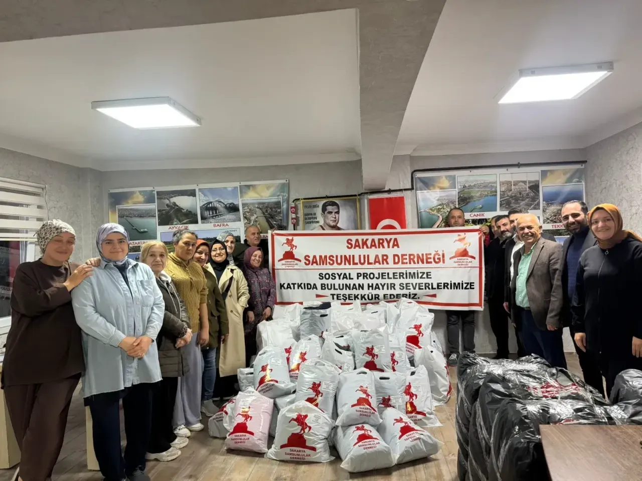 Sakarya Samsunlular yakışanı yaptı