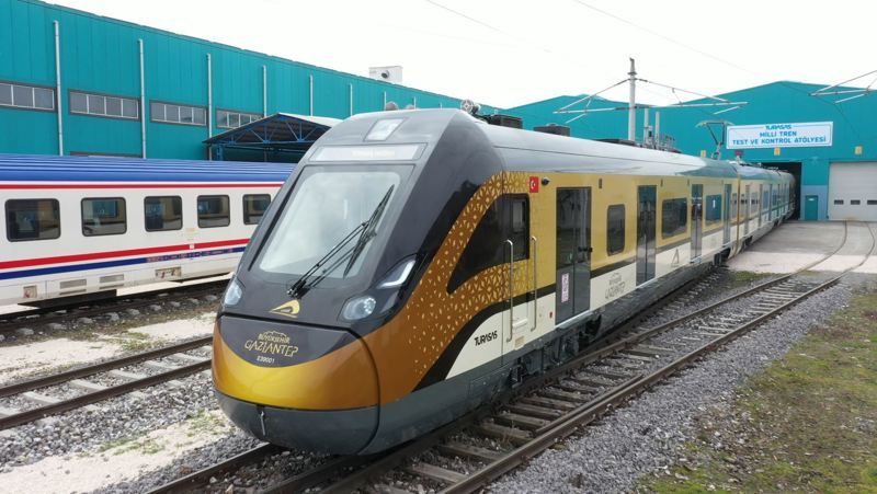 Sakarya TÜRASAŞ’tan Gaziray’a milli destek: 5. tren seti yola çıktı