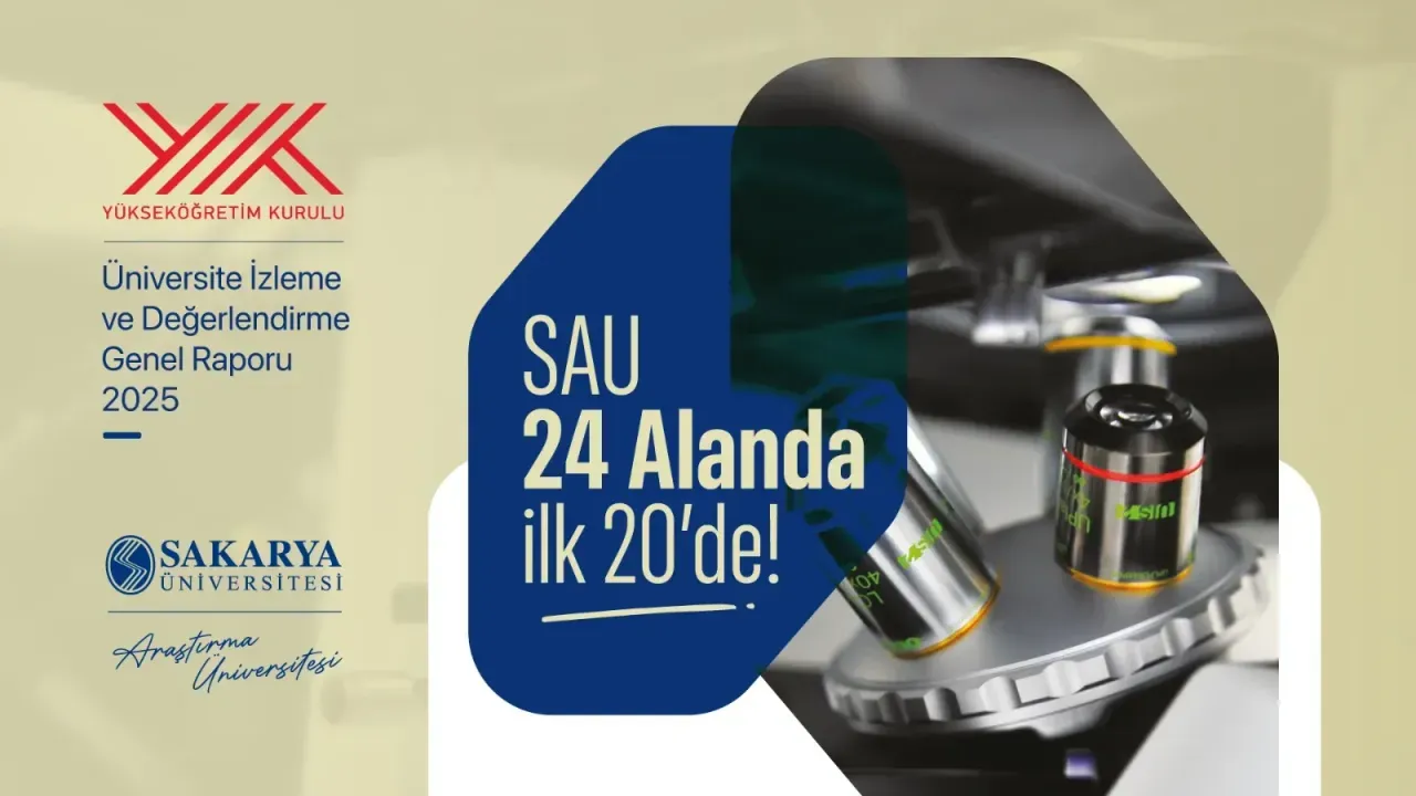 Sakarya Üniversitesi 24 farklı kategoride büyük başarıya imza attı