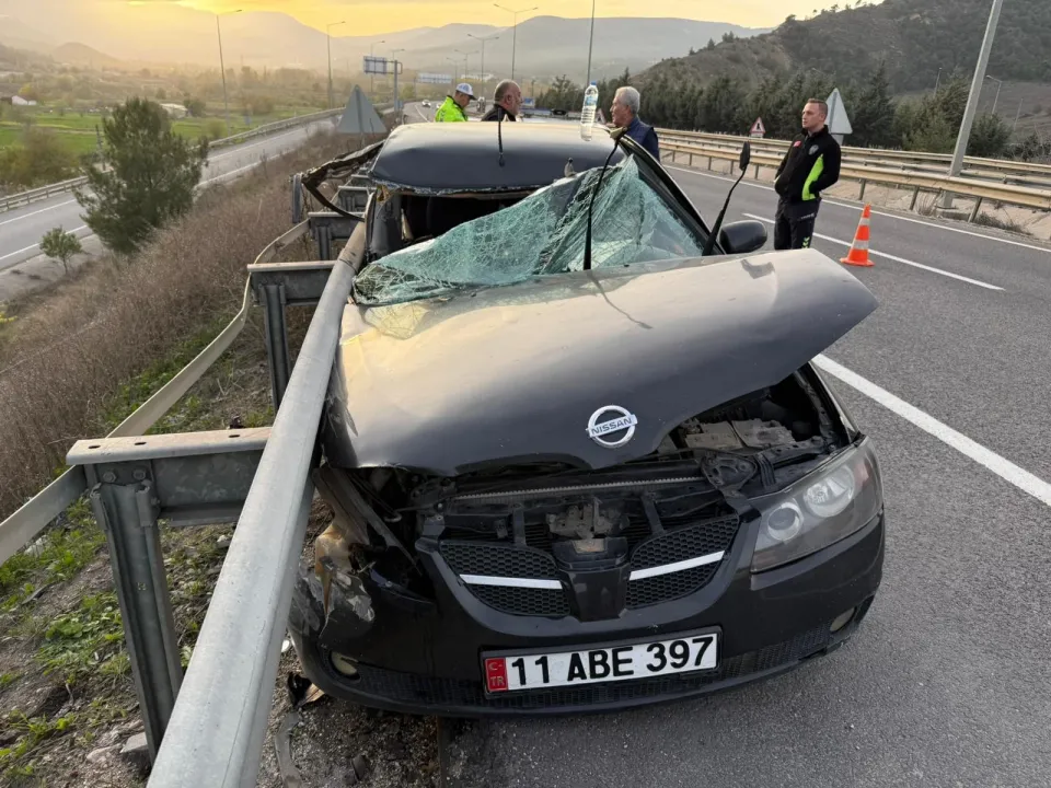 Sakarya yolunda trafik kazası: 1 yaralı