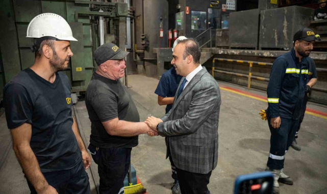 Sanayi ve Teknoloji Bakanı Mehmet Fatih Kacır, Kutes fabrikasını ziyaret etti