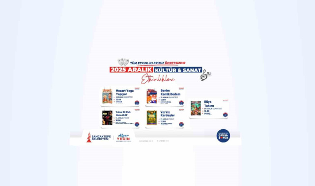 Sancaktepe'de Aralık ayı kültür ve sanatla dolu dolu geçecek