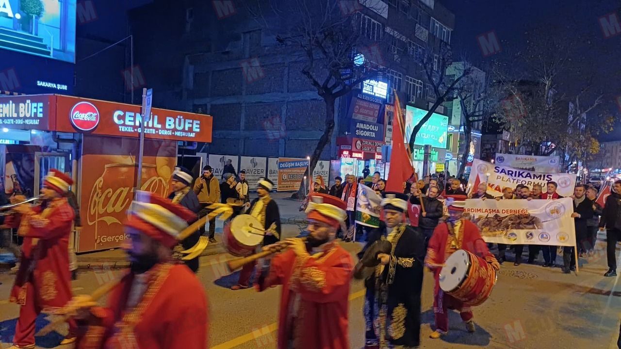 Sarıkamış Şehitleri için yürüdüler