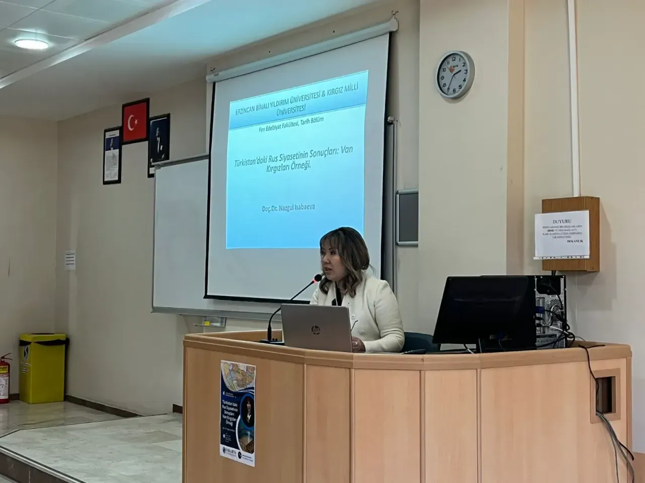 SAÜ'de 73. tarih konferansı: Kırgız Türkleri