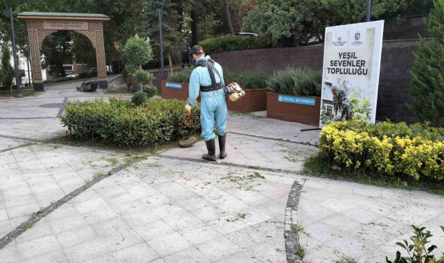 Saygınlar Kulübü'nde bahar temizliği