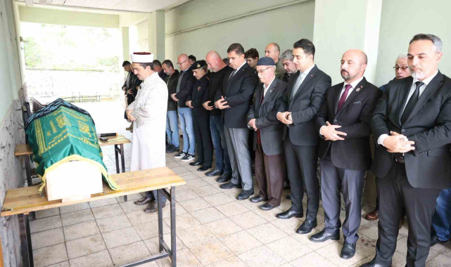 Şehidimizin annesine son görev