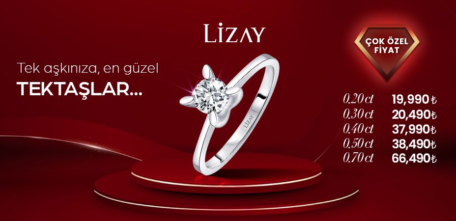 Sonsuz Aşkın Işıltısı Pırlanta Tektaş Yüzüklerin Zarafeti