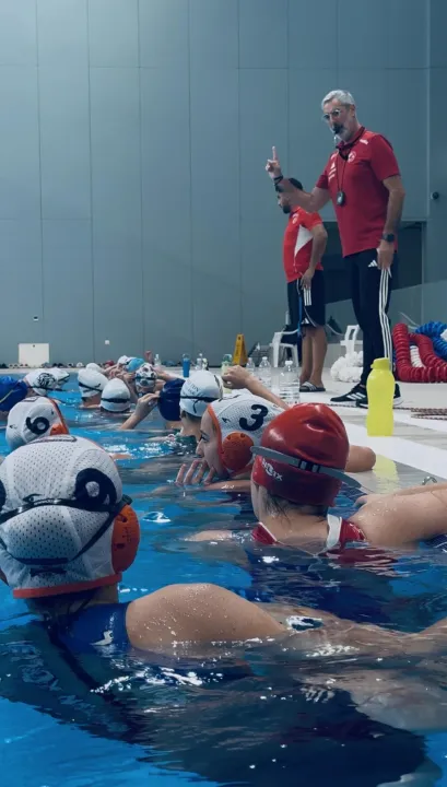 Su topunda olimpik hazırlık başladı