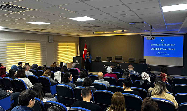 SUBÜ Kalite Koordinatörlüğü eğitimleriyle birim kalite güvence süreçleri güçlendiriliyor