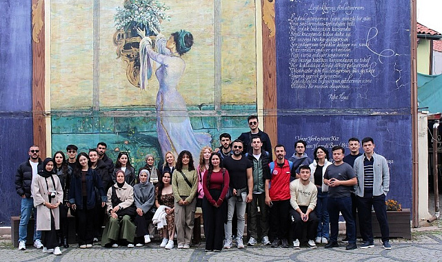 SUBÜ'lü öğrenciler Eskişehir'in kültürel mirasını keşfettiler