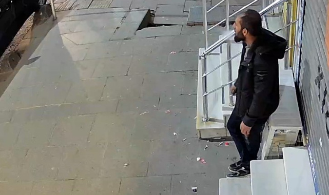 Sultangazi'de eski koca dehşetinin güvenlik kamerası görüntüsü ortaya çıktı