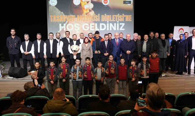 Tasavvuf musikisi konseri gerçekleştirildi