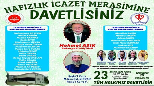 Taşburun İcazete hazırlanıyor