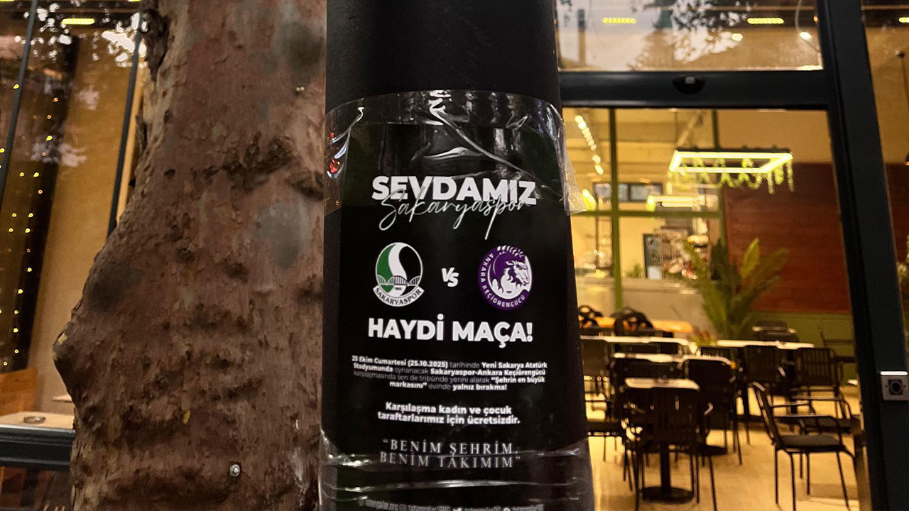 Tatangalar, ilçelerde Keçiörengücü maçı için broşür dağıtıyor!