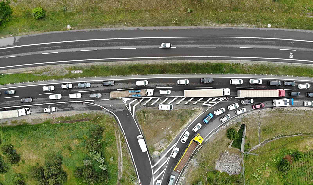 TEM'in Bolu'dan Karabük'e geçişi 18 gün ulaşıma kapalı