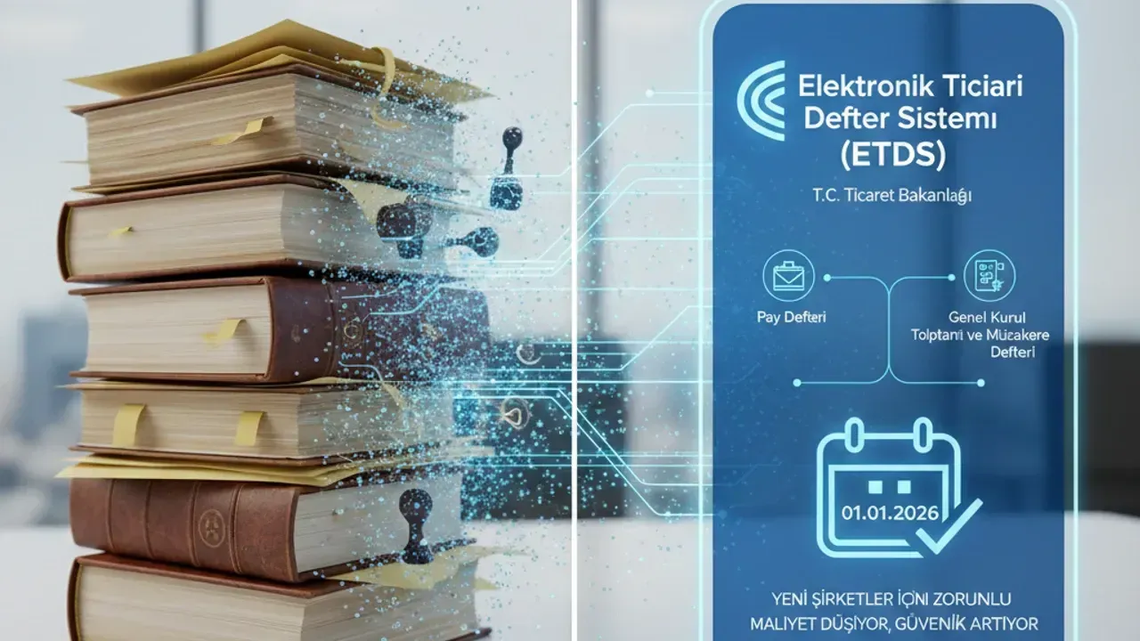 Ticari defterlerde dijital dönem: ETDS’ye geçiş için son tarih açıklandı
