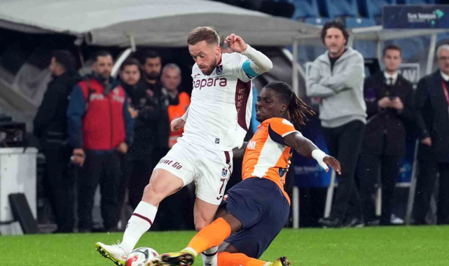 Trendyol Süper Lig: RAMS Başakşehir: 0 - Trabzonspor: 0