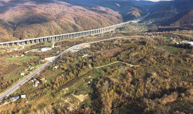 Türkiye'nin en önemli geçiş güzergahı aynı karede
