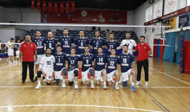 TVF Erkekler 1. Ligi: Düzce Belediyesi Spor Akademisi, rakibini 3-0'la geçti