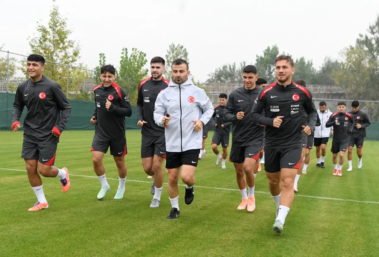Ümit Millî Takım Litvanya maçı hazırlıklarını Sakarya'da gerçekleştiriyor