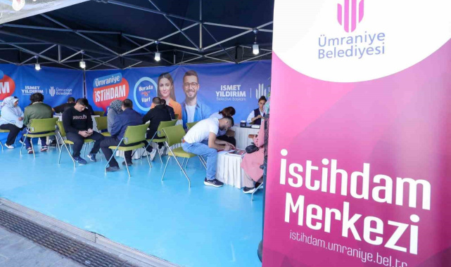 Ümraniye'de istihdam çadırları kapılarını açtı