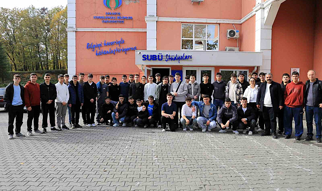 Üniversite adayları SUBÜ'de eğitim ve teknolojiyi yerinde inceledi