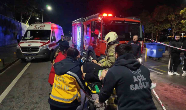 Üsküdar'da zincirleme kaza: Tofaş marka araç hurdaya döndü