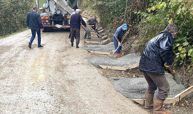 Yaşanan yağışlara karşı tedbir