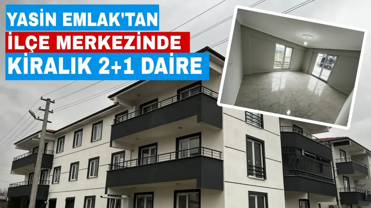YASİN EMLAK’TAN GAZİSÜLEYMANPAŞA MAHALLESİ’NDE SIFIR – ARA KAT – KİRALIK 2+1 DAİRE