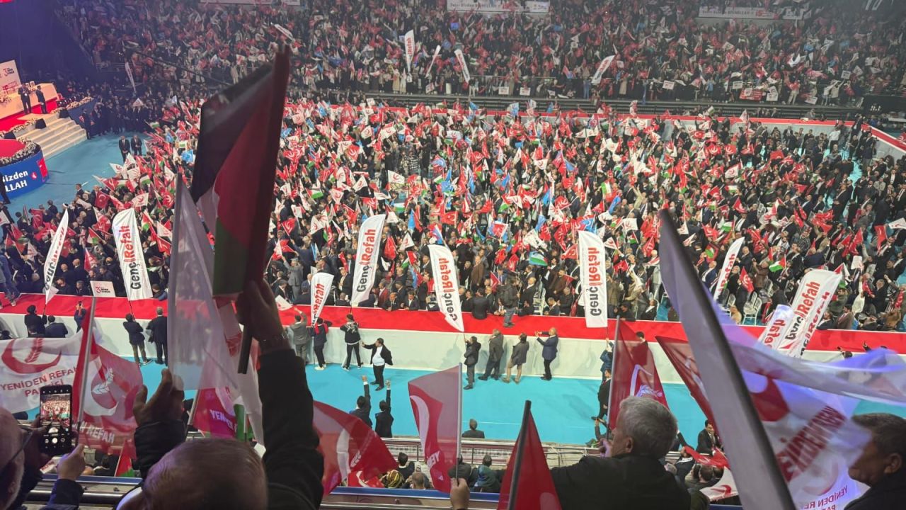 Yeniden Refah’ın kongresine Sakarya’dan yoğun katılım