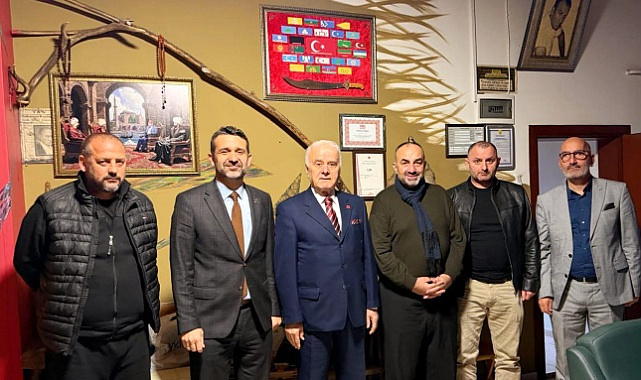 Yeniden Refah Partisi Heyetinden Gazeteci Levent Candan’a ziyaret