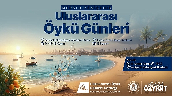 Yenişehir Uluslararası Öykü Günleri yarın başlıyor
