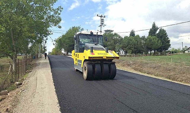 Yeşilyayla köyü sıcak asfalta kavuştu